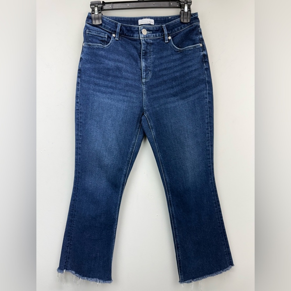 LOFT Women's Blue Ankle & Cropped Jeans
